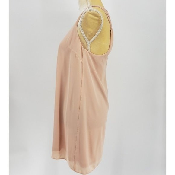 Ark & Co Sleeveless Lined Shift Dress Sz Small NWT - Picture 4 of 8